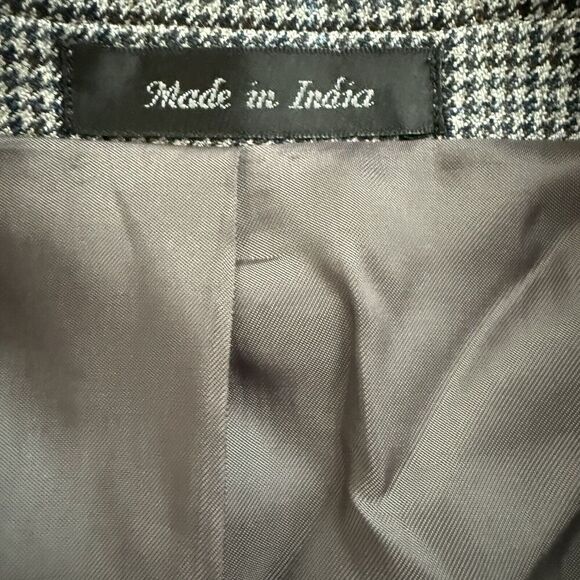 Lauren Ralph Lauren Houndstooth Silk/Wool Sport Jacket Coat Mens Size 50XL - Picture 5 of 9